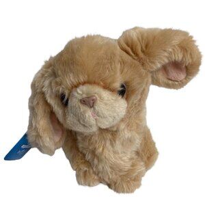 Applause by Russ Berrie Plush Bunny Rabbit 6 inch Tan Brown Lop Eared NWT New